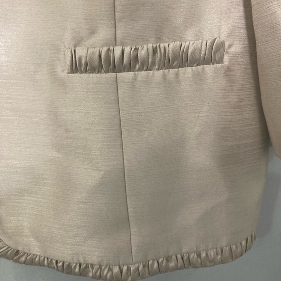 Women's KASPER Open Taffeta Jacket Tunic Size 18 EUC - Picture 2 of 10